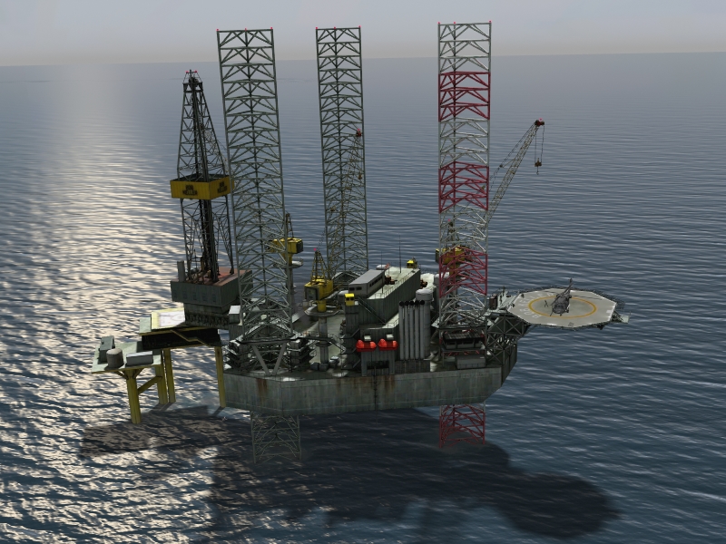 Off Shore Oil Rig